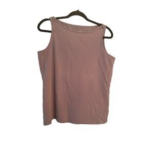 Patagonia Purple Tank Top Cotton Blend Athletic Leisurewear Athleisure Sporty